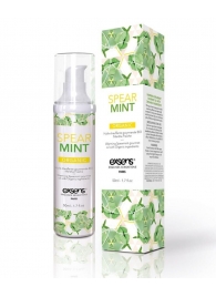 Разогревающее массажное масло Gourmet Spearmint Organic с органическими ингредиентами - 50 мл. - Exsens - купить с доставкой в Волжском