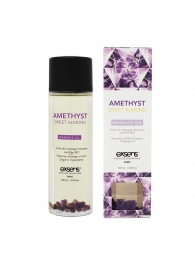 Органическое массажное масло AMETHYST SWEET ALMOND - 100 мл. - Exsens - купить с доставкой в Волжском