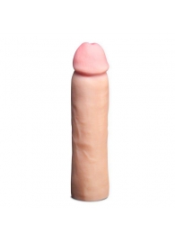 Телесная фаллическая насадка на пенис Magnum Xtender - 23 см. - Blush Novelties - в Волжском купить с доставкой