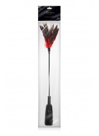 Стек-щекоталка Sweet Caress Feather Whip - 58 см. - Sweet Caress - купить с доставкой в Волжском