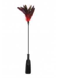 Стек-щекоталка Sweet Caress Feather Whip - 58 см. - Sweet Caress - купить с доставкой в Волжском