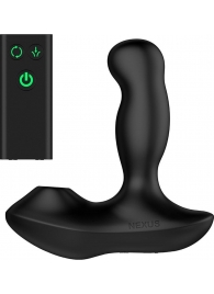 Черный вибратор-ротатор для стимуляции простаты Nexus Revo Air - Nexus Range - в Волжском купить с доставкой