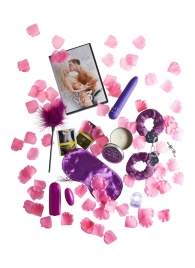 Эротический набор FANTASTIC PURPLE SEX TOY KIT - Toy Joy - купить с доставкой в Волжском