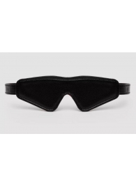 Двусторонняя красно-черная маска на глаза Reversible Faux Leather Blindfold - Fifty Shades of Grey - купить с доставкой в Волжском