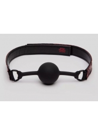 Кляп-шар на двусторонних ремешках Reversible Silicone Ball Gag - Fifty Shades of Grey - купить с доставкой в Волжском