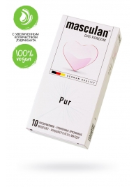 Супертонкие презервативы Masculan Pur - 10 шт. - Masculan - купить с доставкой в Волжском