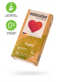 Экологически чистые презервативы Masculan Organic - 10 шт. - Masculan - купить с доставкой в Волжском