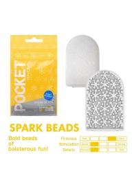 Карманный мастурбатор Spark Beads - Tenga - в Волжском купить с доставкой