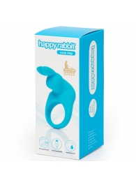 Голубое эрекционное виброкольцо Happy Rabbit Rechargeable Rabbit Cock Ring - Happy Rabbit - в Волжском купить с доставкой