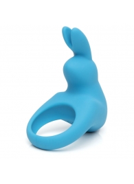 Голубое эрекционное виброкольцо Happy Rabbit Rechargeable Rabbit Cock Ring - Happy Rabbit - в Волжском купить с доставкой