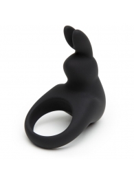 Черное эрекционное виброкольцо Happy Rabbit Rechargeable Rabbit Cock Ring - Happy Rabbit - в Волжском купить с доставкой