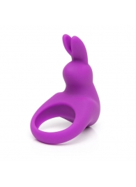 Фиолетовое эрекционное виброкольцо Happy Rabbit Rechargeable Rabbit Cock Ring - Happy Rabbit - в Волжском купить с доставкой