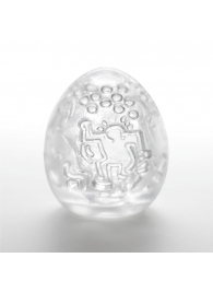 Мастурбатор-яйцо Keith Haring EGG DANCE - Tenga - в Волжском купить с доставкой