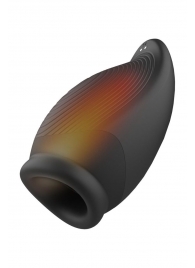 Мастурбатор с вибрацией и функцией нагрева Squeezable Stroker - Dream Toys - в Волжском купить с доставкой