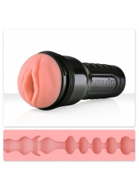 Мастурбатор-вагина Fleshlight - Pink Lady Mini-Lotus - Fleshlight - в Волжском купить с доставкой