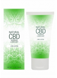 Лубрикант с пролонгирующим эффектом Natural CBD Numbing Lubricant - 50 мл. - Shots Media BV - купить с доставкой в Волжском