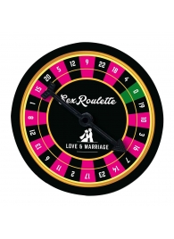 Настольная игра-рулетка Sex Roulette Love   Marriage - Tease&Please - купить с доставкой в Волжском