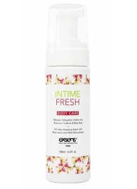 Органическая интимная очищающая пенка Intime Fresh - 150 мл. - Exsens - купить с доставкой в Волжском