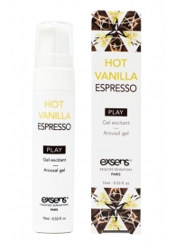 Возбуждающий гель Hot Vanilla Espresso Arousal Gel - 15 мл. - Exsens - купить с доставкой в Волжском