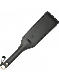 Черная кожаная шлепалка SitaBlack - 30 см. - Sitabella - купить с доставкой в Волжском