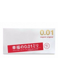 Ультратонкие презервативы Sagami Original 0.01 - 20 шт. - Sagami - купить с доставкой в Волжском