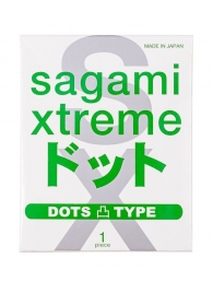 Презерватив Sagami Xtreme Type-E с точками - 1 шт. - Sagami - купить с доставкой в Волжском