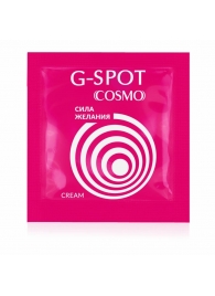 Стимулирующий интимный крем для женщин Cosmo G-spot - 2 гр. - Биоритм - купить с доставкой в Волжском