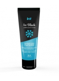 Лубрикант на водной основе Ice Black с ледяным эффектом - 50 мл. - INTT - купить с доставкой в Волжском