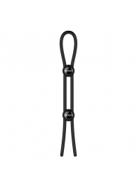 Черное эрекционное лассо Nexus Forge Double - Nexus Range - в Волжском купить с доставкой