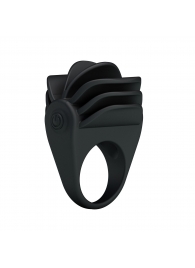 Рифленое эрекционное кольцо с вибрацией Chester - Baile - в Волжском купить с доставкой