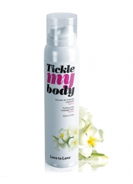 Массажная хрустящая пенка Tickle My Body Monoi с ароматом моной - 150 мл. - Love to Love - купить с доставкой в Волжском