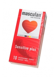 Презервативы Masculan Sensitive plus - 10 шт. - Masculan - купить с доставкой в Волжском