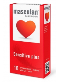 Презервативы Masculan Sensitive plus - 10 шт. - Masculan - купить с доставкой в Волжском