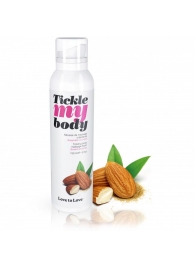 Массажная хрустящая пенка Tickle My Body Sweet Almonds с ароматом миндаля - 150 мл. - Love to Love - купить с доставкой в Волжском