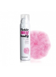 Массажная хрустящая пенка Tickle My Body Cotton Candy с ароматом сладкой ваты - 150 мл. - Love to Love - купить с доставкой в Волжском