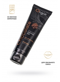 Интимный гель на водной основе Lube Tube Chocolate с шоколадным вкусом - 100 мл. - ORGIE - купить с доставкой в Волжском