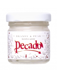 Массажная свеча Brandy   Pear - 35 мл. - Pecado - купить с доставкой в Волжском