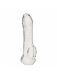 Прозрачная насадка на пенис Transparent Penis Enhancing Sleeve Extension - 15,9 см. - BlueLine - в Волжском купить с доставкой