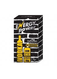 Стимулирующий гель для двоих Energy Power с эффектом вибрации - 15 гр. - HotFlowers - купить с доставкой в Волжском