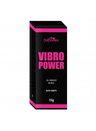 Жидкий вибратор Vibro Power со вкусом тутти-фрутти - 15 гр. - HotFlowers - купить с доставкой в Волжском