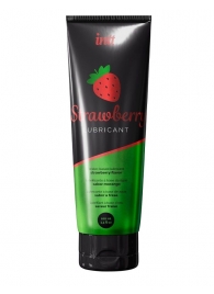 Смазка на водной основе с ароматом клубники Strawberry Lubricant - 100 мл. - INTT - купить с доставкой в Волжском