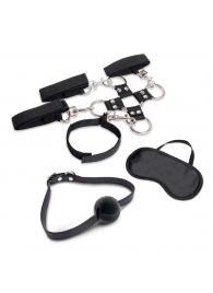 Набор для фиксации из 7 предметов Hogtie   Ball Gag Kit - Lux Fetish - купить с доставкой в Волжском