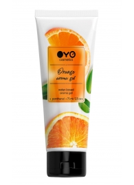 Лубрикант на водной основе OYO Aroma Gel Orange с ароматом апельсина - 75 мл. - OYO - купить с доставкой в Волжском