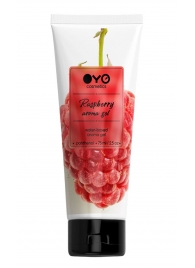 Лубрикант на водной основе OYO Aroma Gel Raspberry с ароматом малины - 75 мл. - OYO - купить с доставкой в Волжском