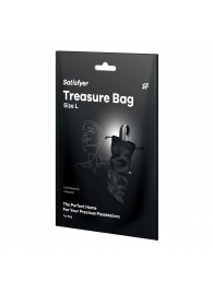 Черный мешочек для хранения игрушек Treasure Bag L - Satisfyer - купить с доставкой в Волжском