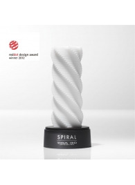 Белый 3D мастурбатор SPIRAL - Tenga - в Волжском купить с доставкой