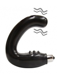 Чёрный массажёр простаты серии Sex Expert - Sex Expert - в Волжском купить с доставкой