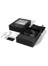 Чёрный перезаряжаемый стимулятор простаты Bruno Black - Lelo - в Волжском купить с доставкой