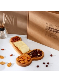 Деревянное блюдо для подачи в форме члена (32,5 х 20 х 1,7 см) - Сима-Ленд - купить с доставкой в Волжском