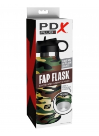 Мастурбатор в камуфляжной колбе Fap Flask - Pipedream - в Волжском купить с доставкой